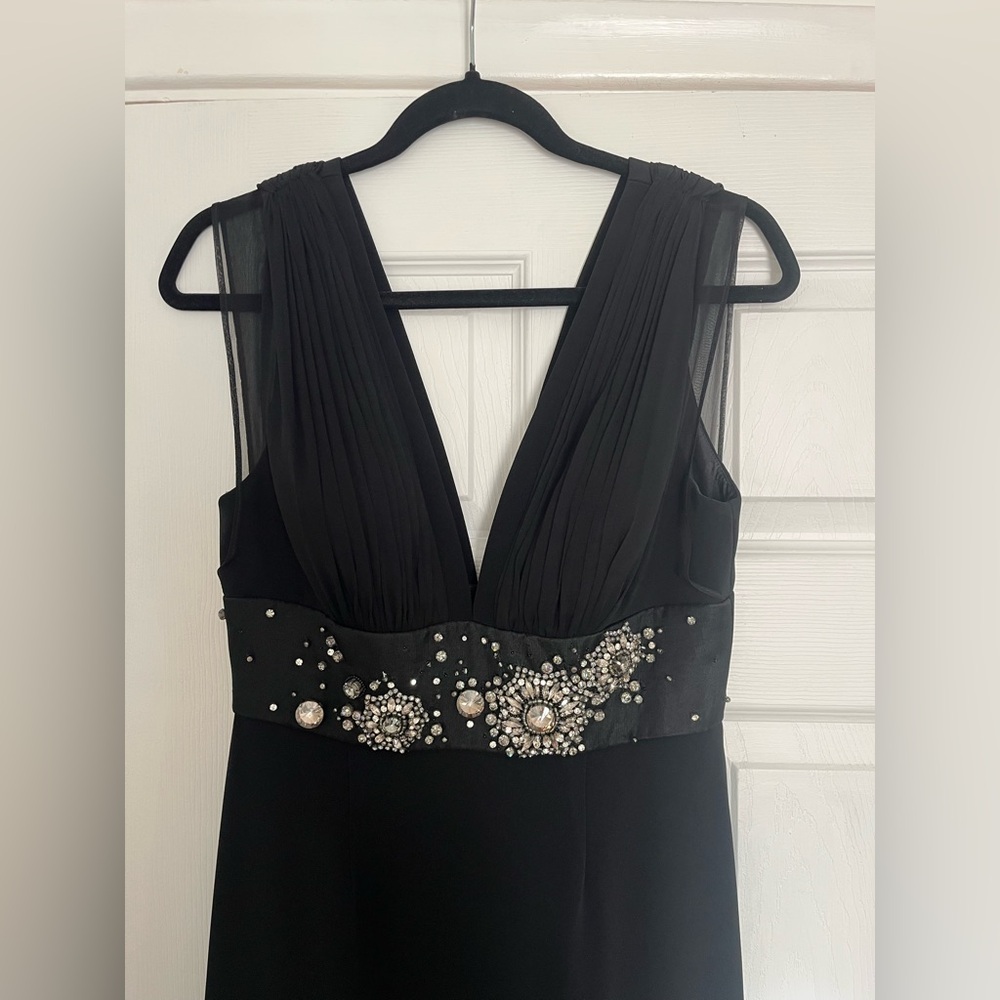 Dina Bar-El Black Evening Gown